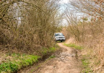 Paysage de Marche en Famenne, vue du 4x4