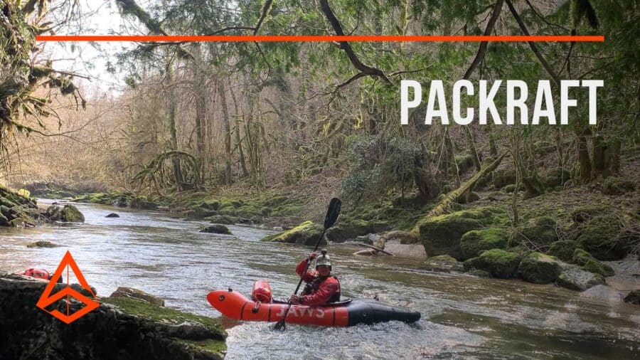 Aventure Packraft Geocaching 4x4